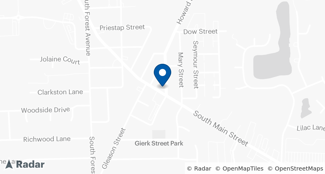 Map of Dairy Queen Location:: 68020 S Main St, Richmond, MI, 48062-1331